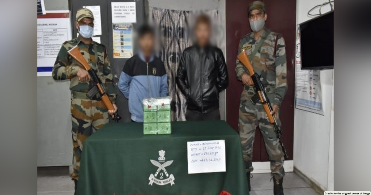 Mizoram: 2 Myanmar nationals held with heroin worth Rs 63.32 lakh in Aizawl